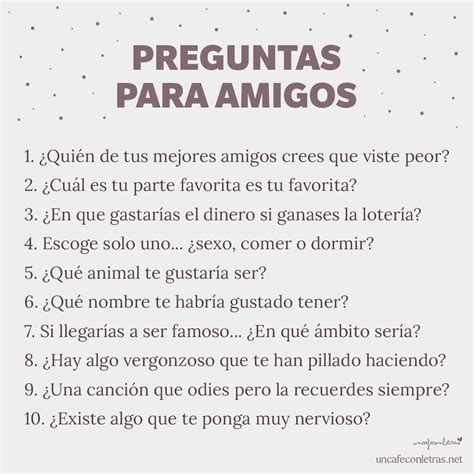 preguntas que se le puede hacer a un hombre|Más de 200 preguntas para hacerle a un chico (categorías